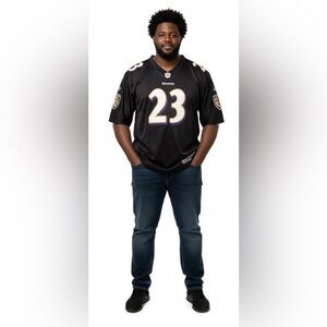 Ravens Jersey WILLIS McGAHEE Authentic NFL‎ Jersey ships next day .